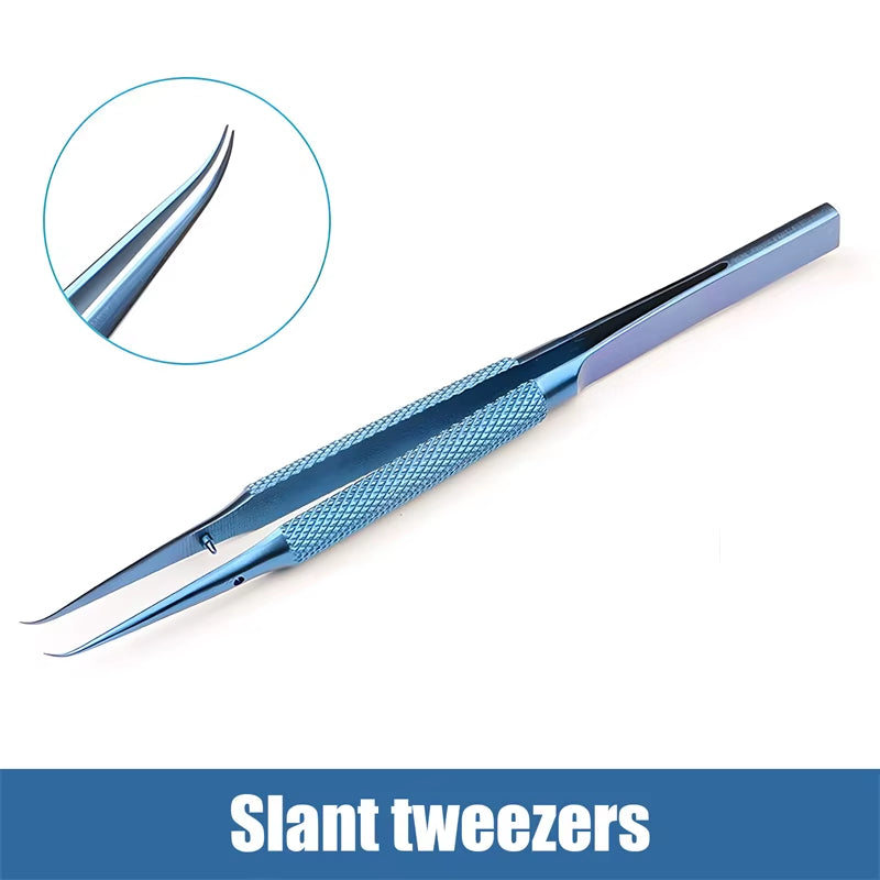 Precision Titanium Alloy Tweezers Professional Repair Fingerprint Fly Line Phone Motherboard Antimagnetic Electronics Forceps