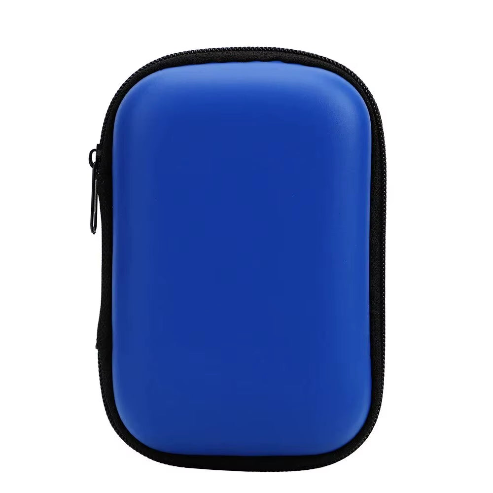 Sundries Travel Storage Bag Charging Case for Earphone Package Zipper Bag Portable Travel Cable Organizer Electronics Storage