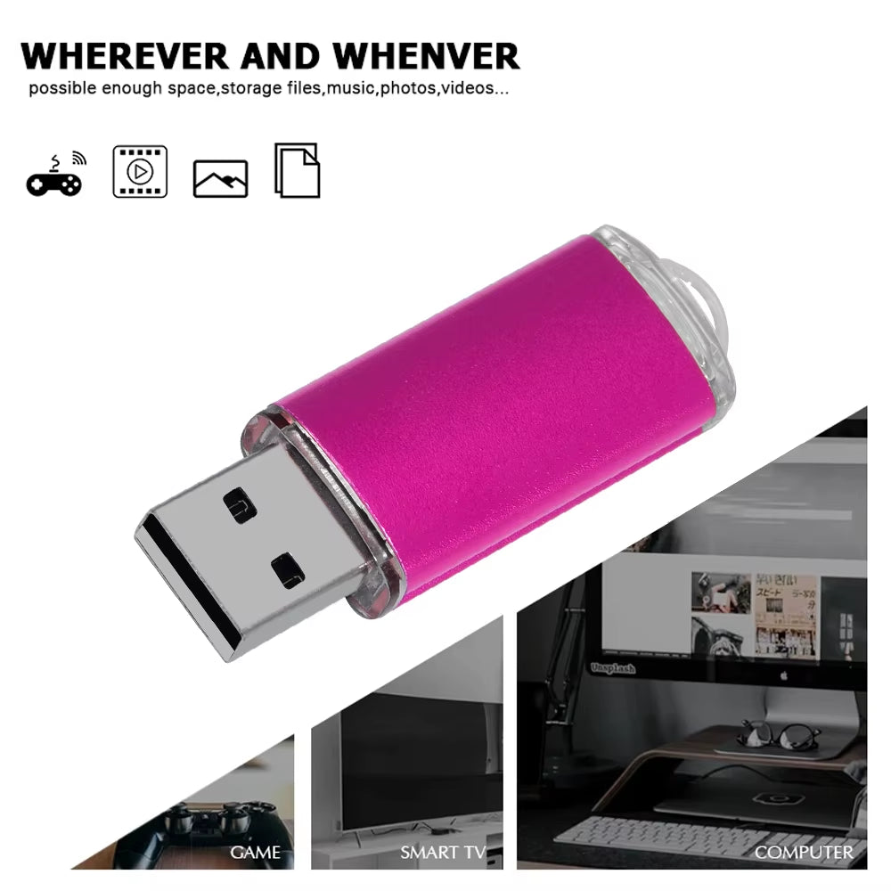 High-Speed USB Flash Drives - Available in 4GB to 256GB Capacities